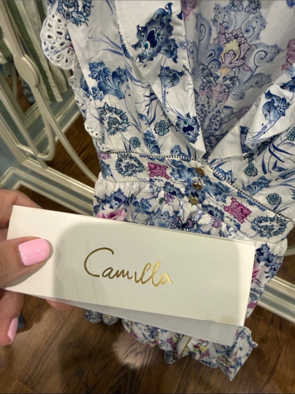 Camilla All About That Lace Floral Dress small Like New Worn Once - Picture 8 of 11